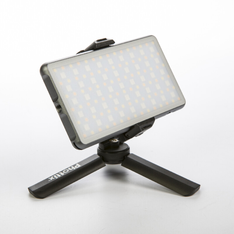 Phottix 81419 M200R RGB Light светодиодная панель с аккумулятором и мини-штативом