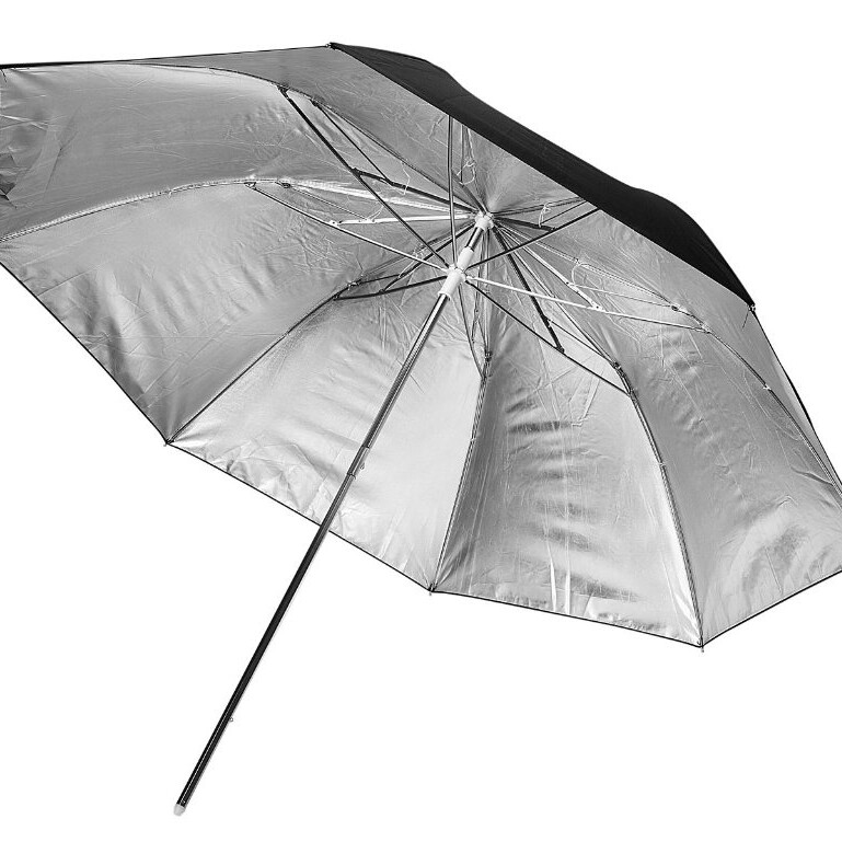 Fotokvant U-84S зонт серебряный на отражение 84 см