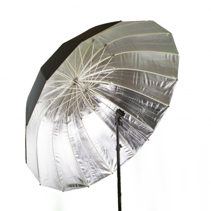 Fotokvant U-104S Para параболический глубокий зонт серебряный 104 см