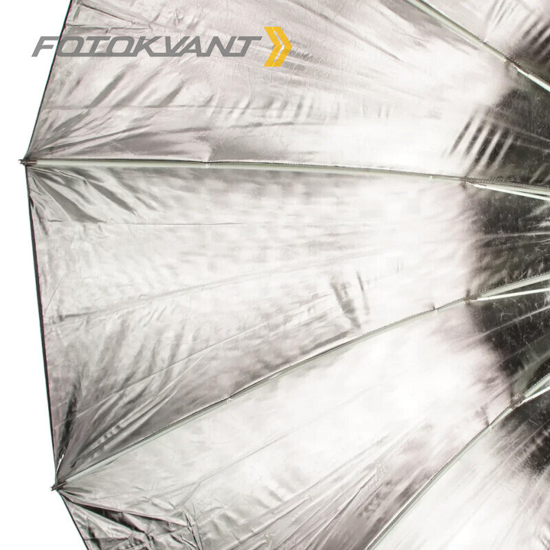 Fotokvant U-165S Para параболический глубокий зонт серебряный 165 см