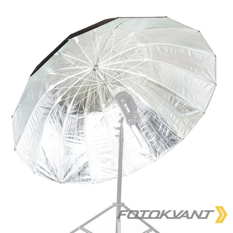 Fotokvant U-165S Para параболический глубокий зонт серебряный 165 см