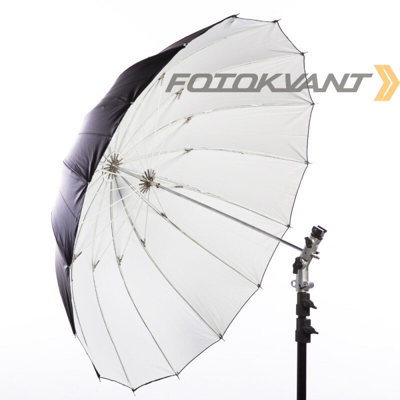 Fotokvant U-90W Para параболический глубокий зонт 90 см белый на отражение