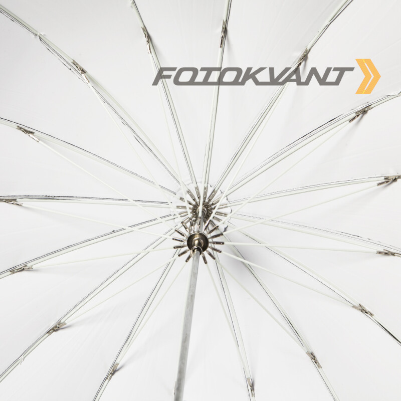 Fotokvant U-90W Para параболический глубокий зонт 90 см белый на отражение