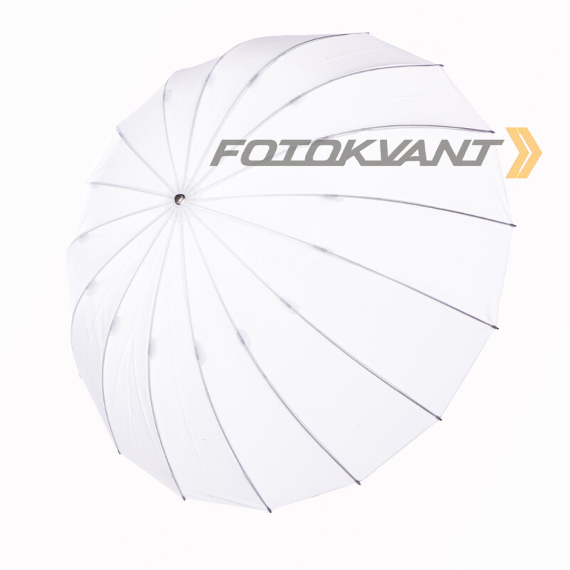Fotokvant U-104T Para параболический глубокий зонт 104 см белый на просвет
