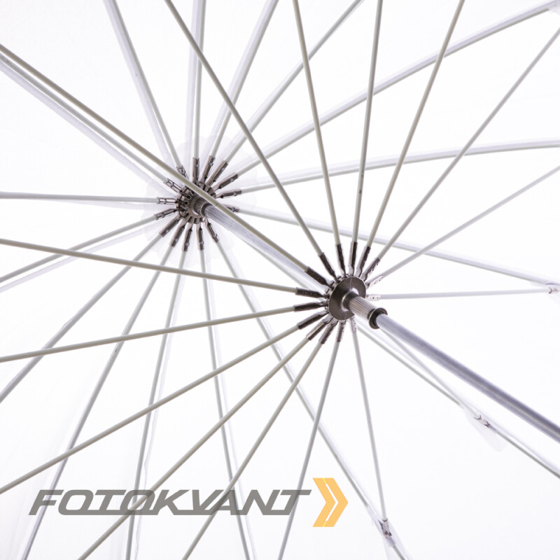 Fotokvant U-104T Para параболический глубокий зонт 104 см белый на просвет