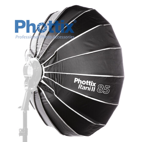 Phottix (82766) Rani II 85 Folding Beauty Dish софтрефлектор серебряный 85 см