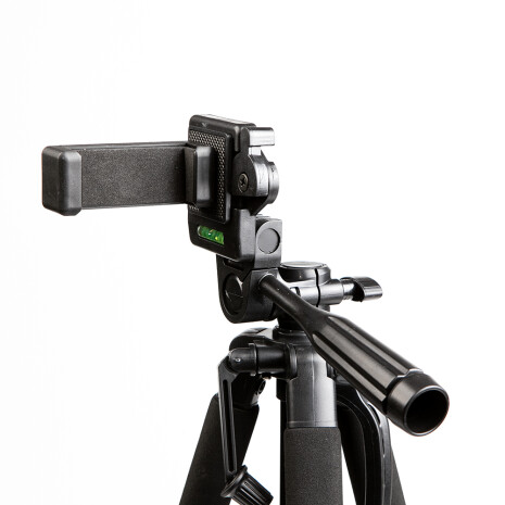 П-Фото 3366 черный штатив 157 см с креплением для смартфона