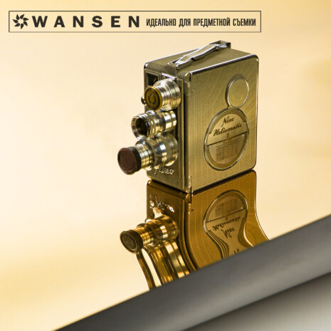 Wansen BMF-122244GS гибкое зеркало двусторонее серебро и золото 122х244 см