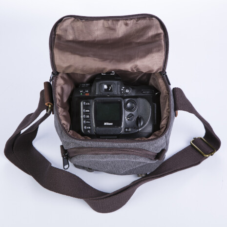 Fotokvant BSN-07 Light grey сумка для фотоаппарата цвета светло серый