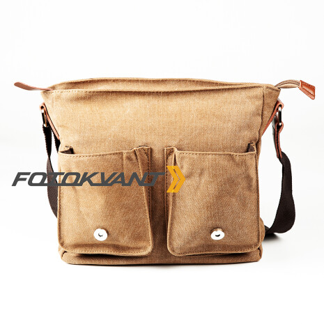 Fotokvant BSN-11 Coffee сумка для камеры цвета кофе