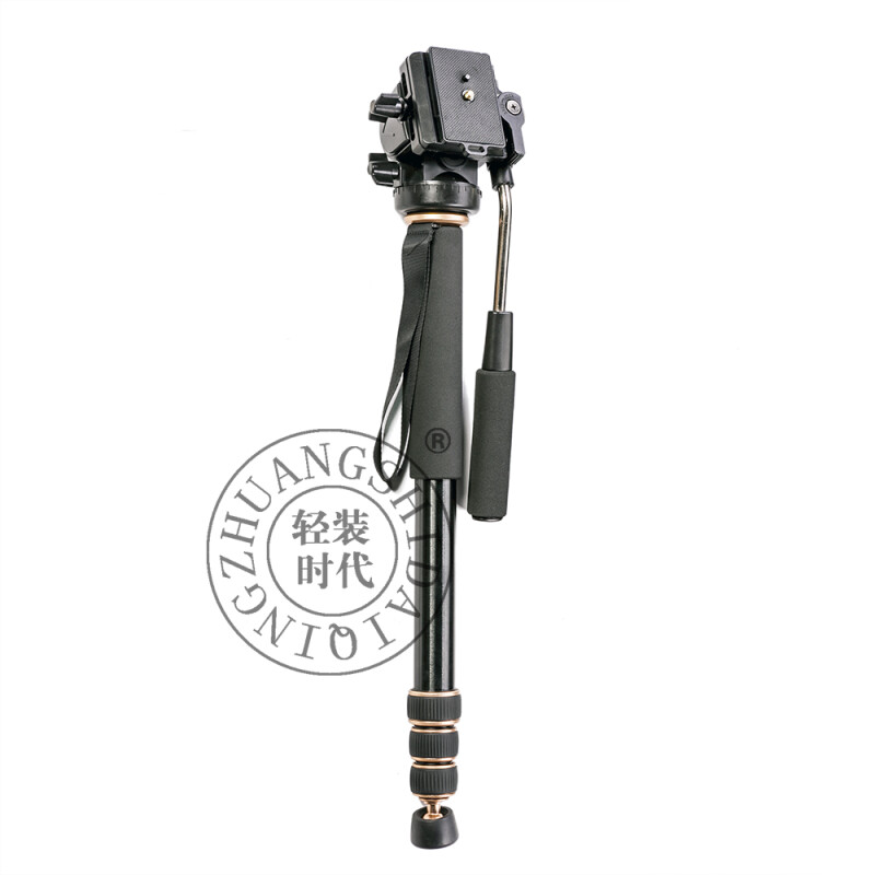 QZSD Q228 черный монопод с видеоголовой 160 см для средних и тяжелых камер