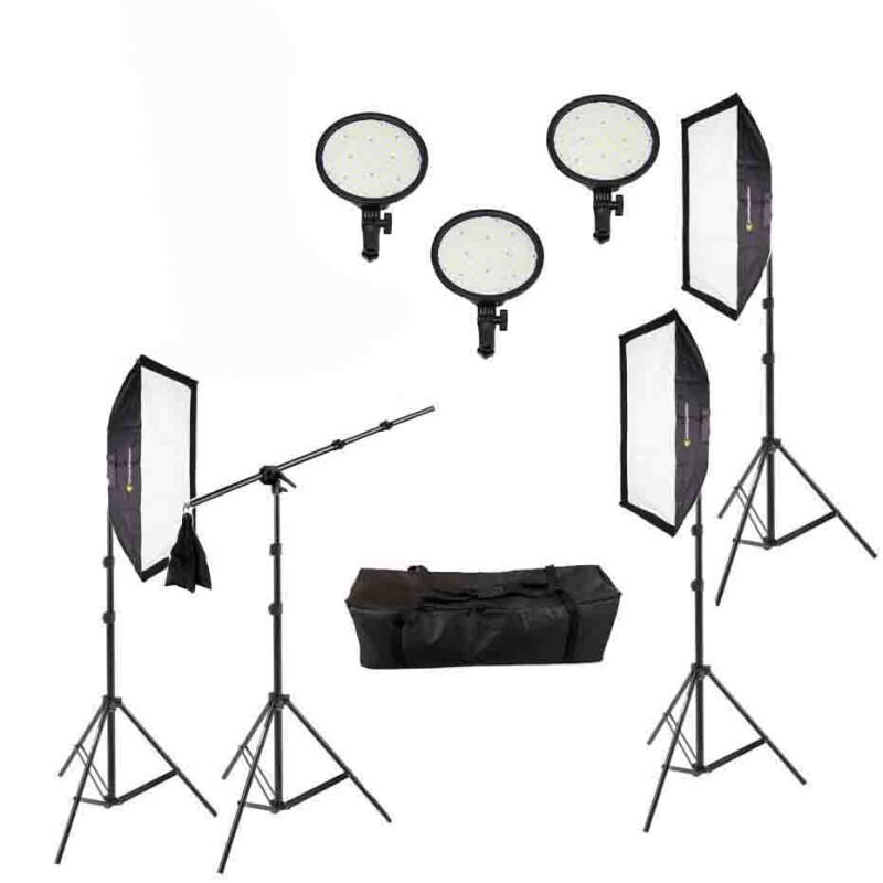 Fotokvant LED-43 KIT комплект постоянного света 3х48 Вт