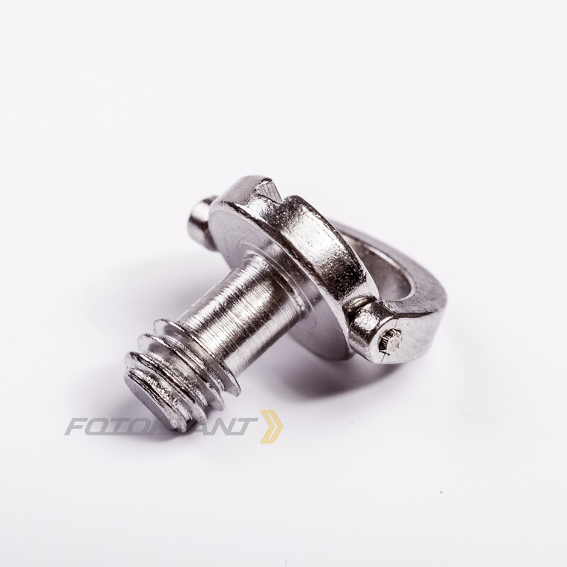 Fotokvant FLH-18 винт для крепления камеры 1/4" с ушком на штативы и моноподы